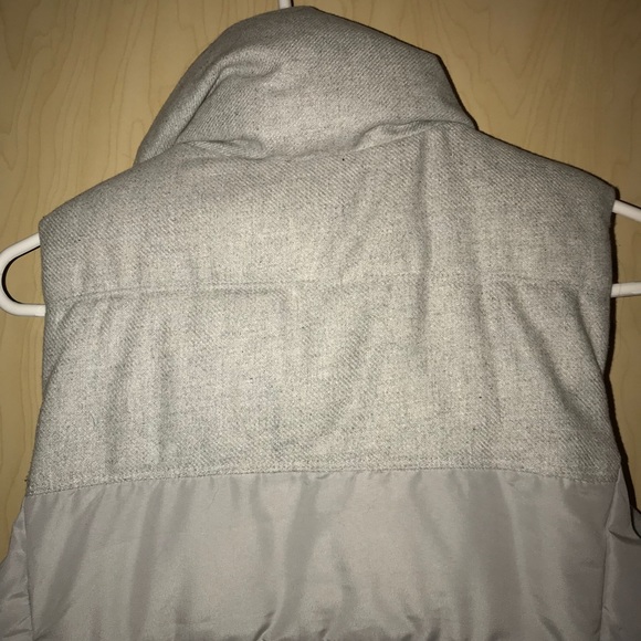 Old Navy grey puffer vest - Picture 6 of 6